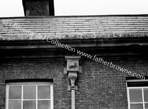 KILSHANNIG HOUSE DATE (1766) ON DOWN PIPES